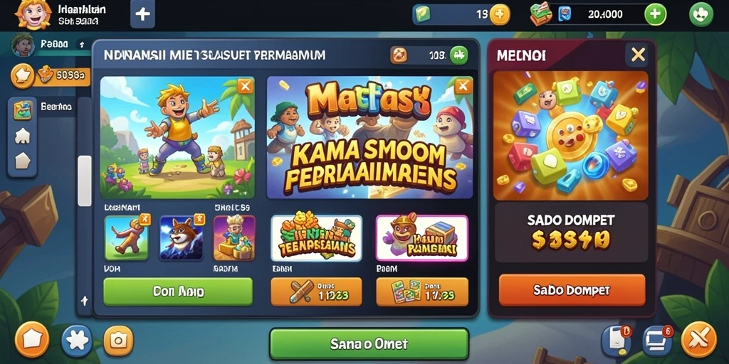 Antarmuka pengguna yang intuitif dan menarik.