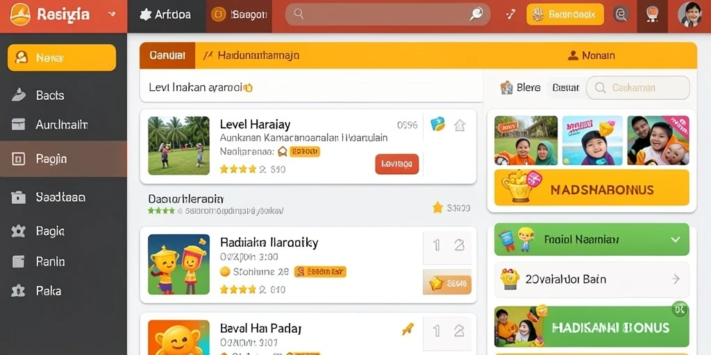 Fitur chat yang memungkinkan interaksi antar pemain.