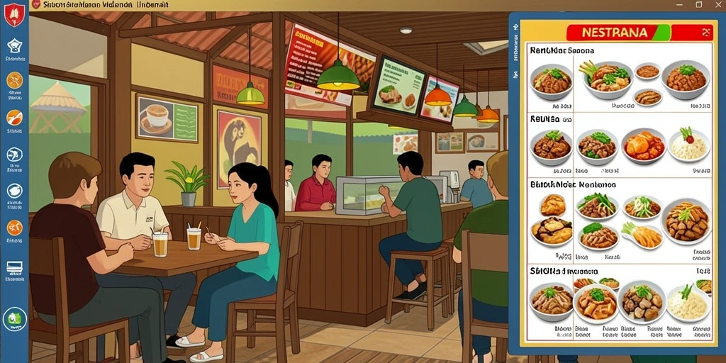 Komunitas aktif yang mendukung interaksi sosial.